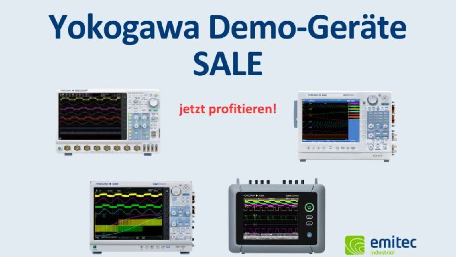 Yokogawa Demo Geräte Sales NOV23