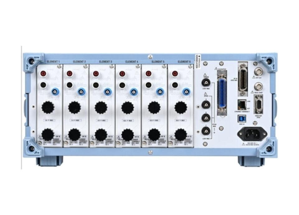 Yokogawa WT1800 back view Produktbild