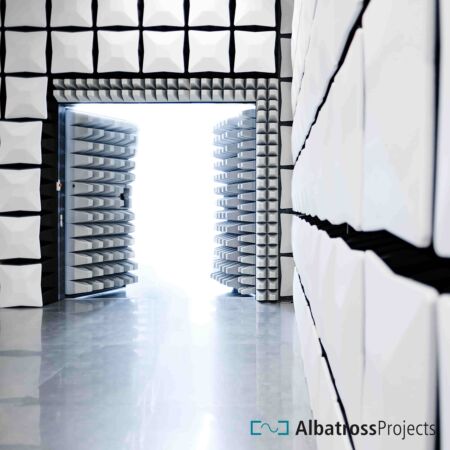 EMV Halle Absorberkammer Emitec Albatross Projects