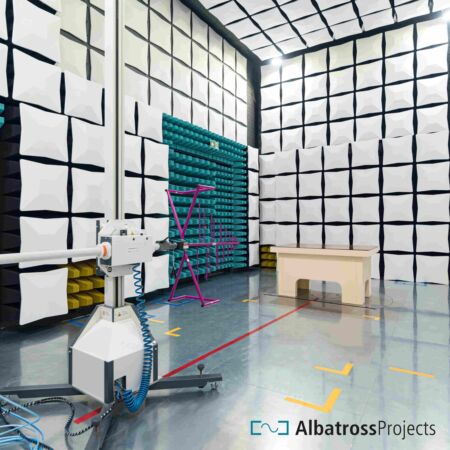 EMV Halle Absorberkammer Emitec Albatross Projects