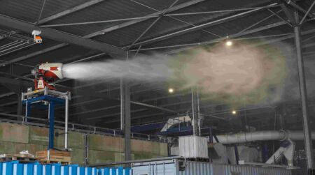 EmiControls Loeschturbine im Einsatz mit Pyrosmart