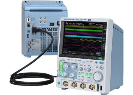 Yokogawa DLM3000 HD Oszilloskop Vorder- und Hinteransicht