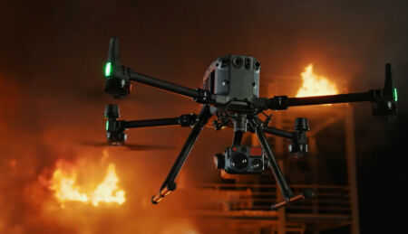 Zenmuse H30 Serie im Einsatz bei einem Brand